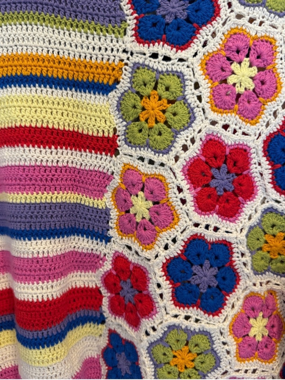 Farm Rio Crochet Sweater - Picture 3 of 5